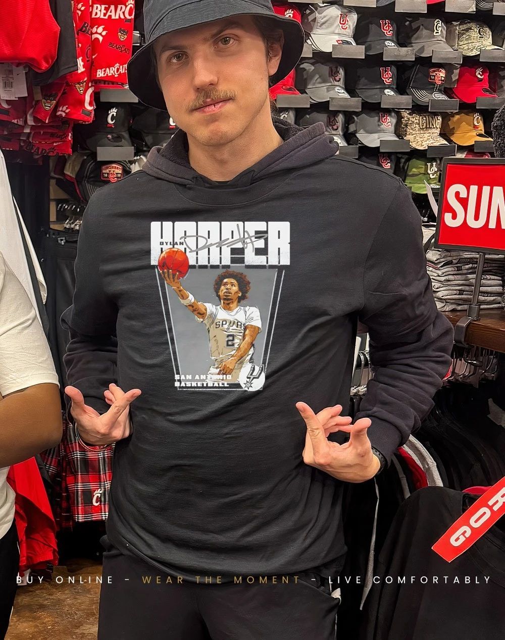 Dylan Harper San Antonio Spurs Premiere signature shirt
