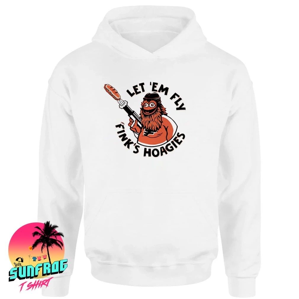 Gritty Philadelphia Flyers Let Em Fly Fink’s Hoagies shirt