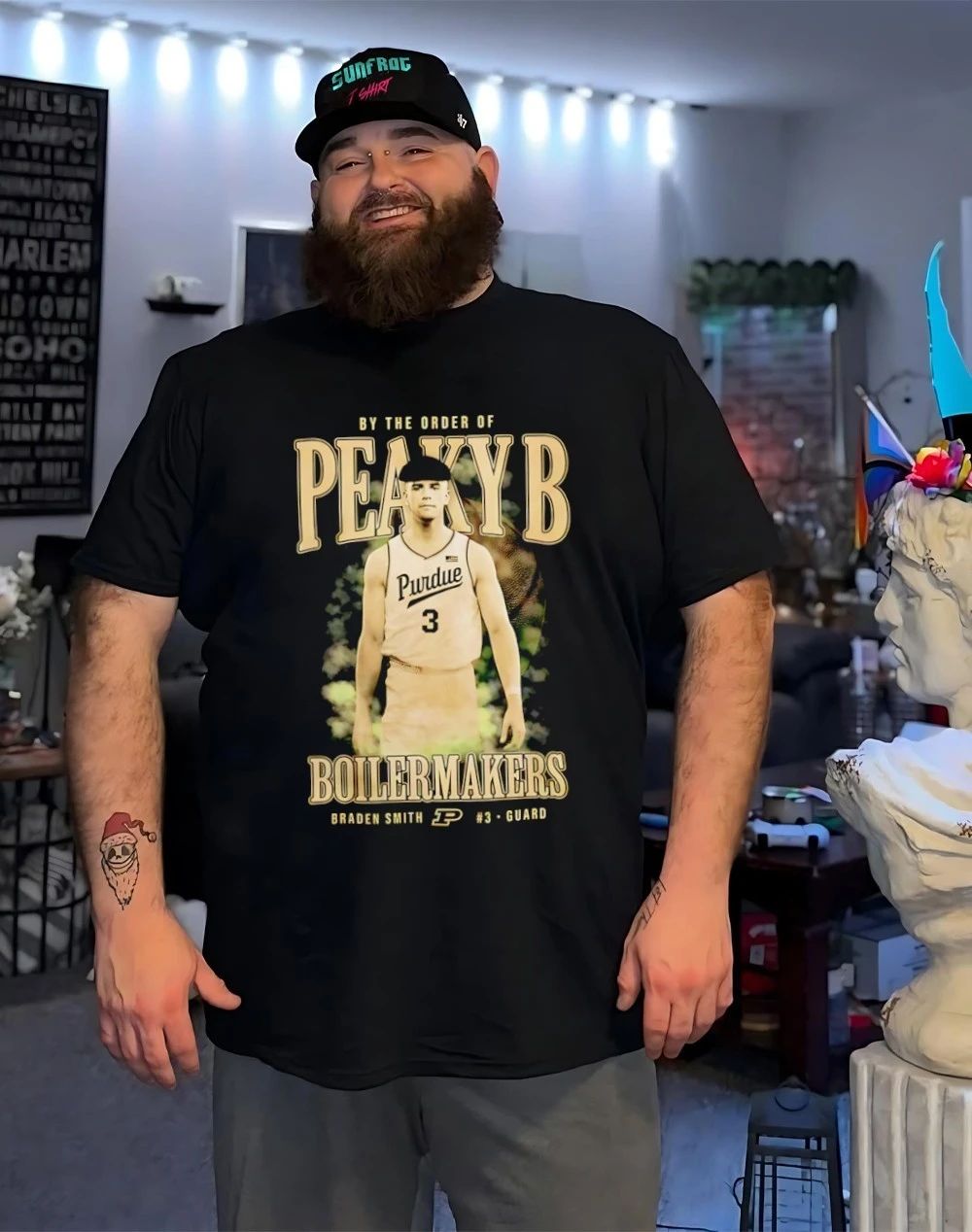 Purdue Boilermakers Basketball Braden Smith Peaky shirt