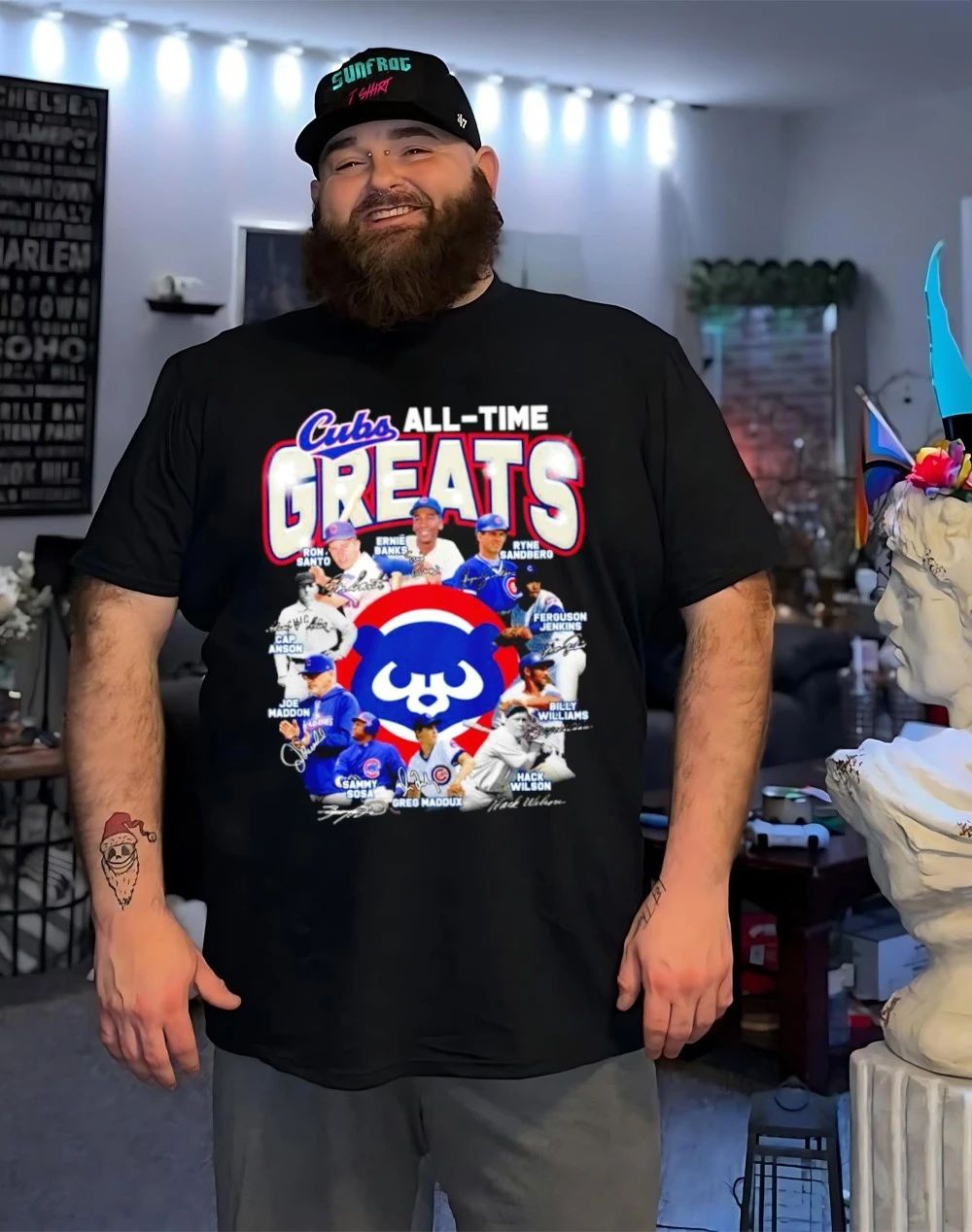 Chicago Cubs All-Time Greats Legends Forever All Team Signatures shirt