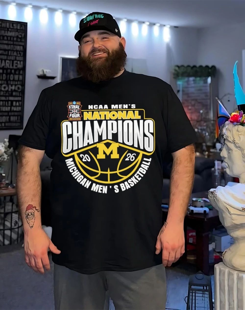 Michigan Wolverines won the 2026 Men’s Basketball National Champions shirt