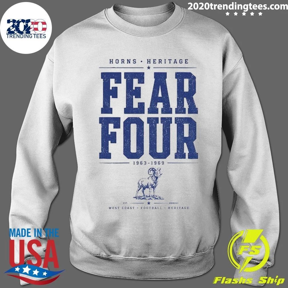 Horns Heritage Fear Four 1963-1969 Shirt