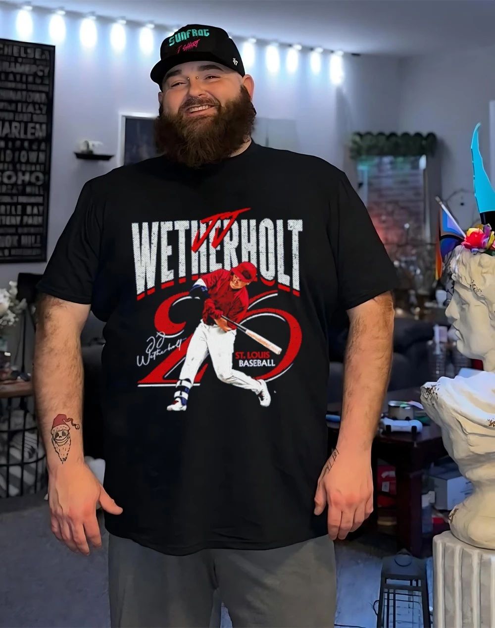 Jj Wetherholt St Louis Cardinals Player Name signature shirt