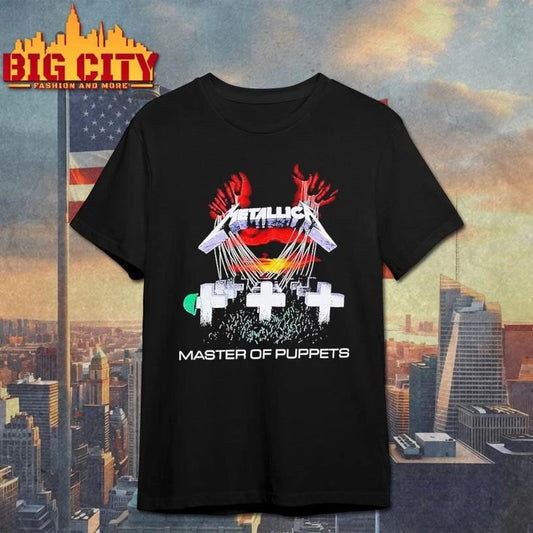 Metallica 2026 tour Camiseta masculina Master of Puppets shirt