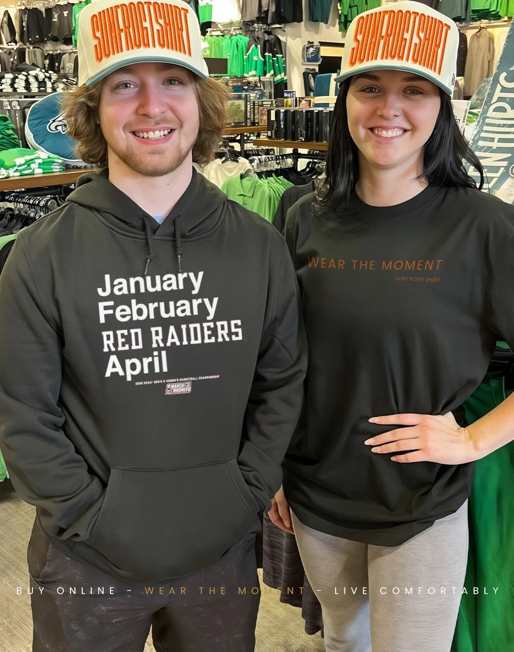 Texas Tech Red Raiders MBB & WBB 2026 March Madness Month January February Red Raiders April shirt