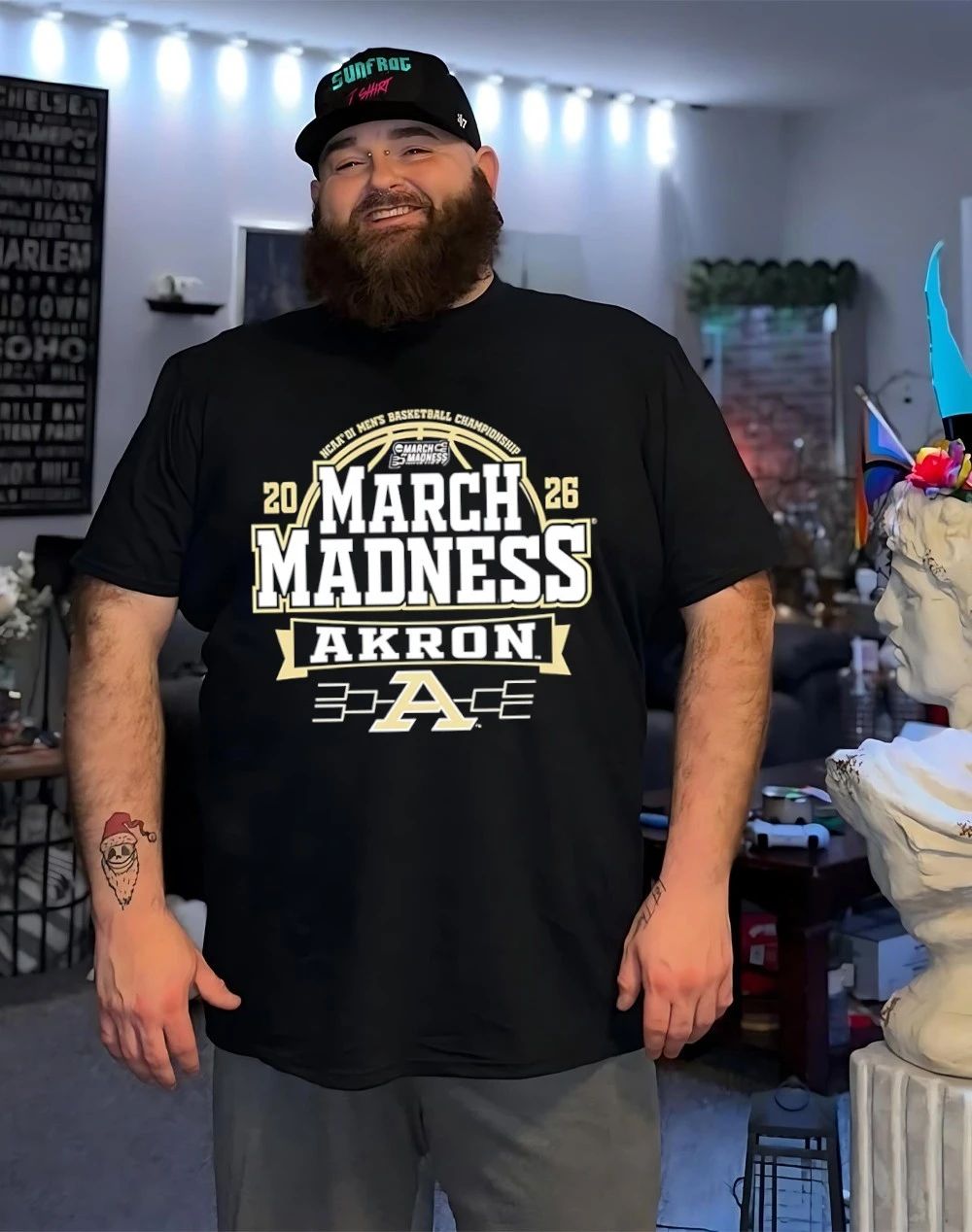 Akron Zips 2026 NCAA Men’s Basketball March Madness Bound shirt