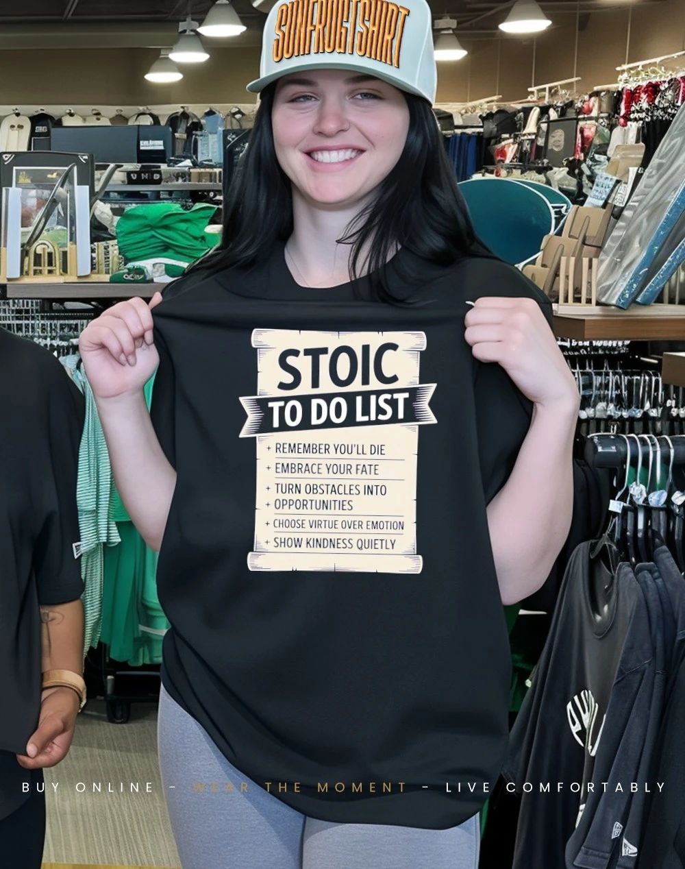 Stoic to do list remember you’ll die embrace your fate shirt