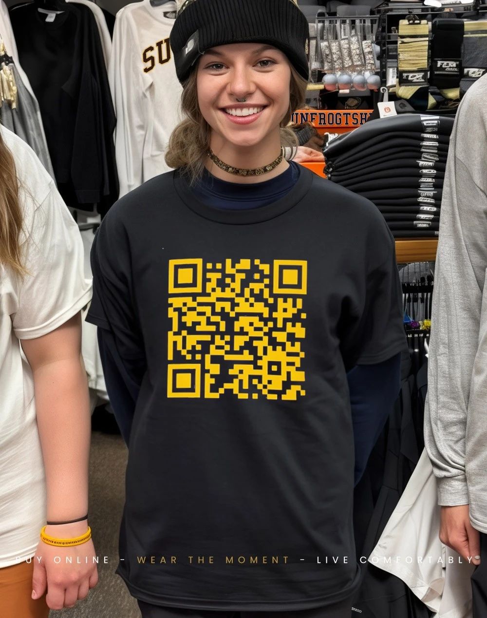 Michigan Wolverines ’26 National Champions Natty QR Code shirt