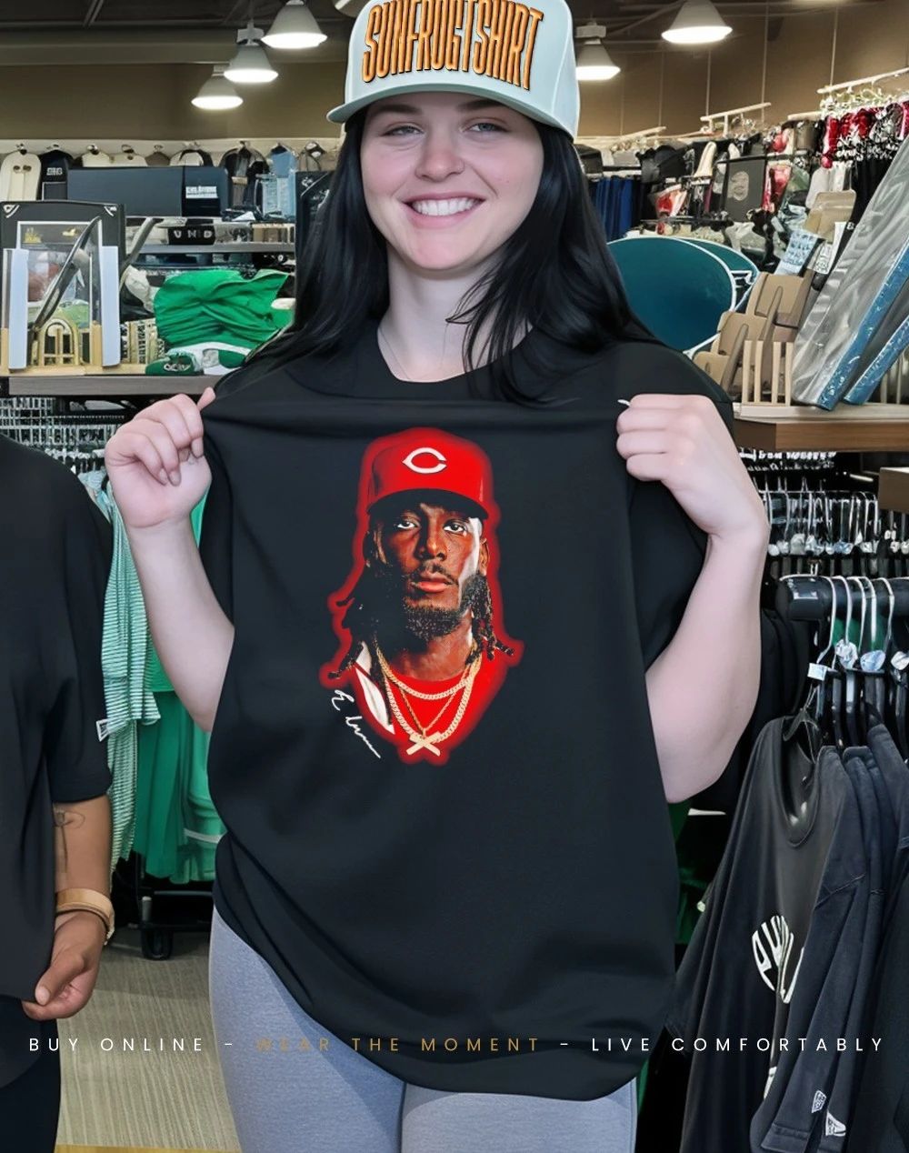 Cincinnati Reds Elly De La Cruz Outerstuff Headliner signature shirt