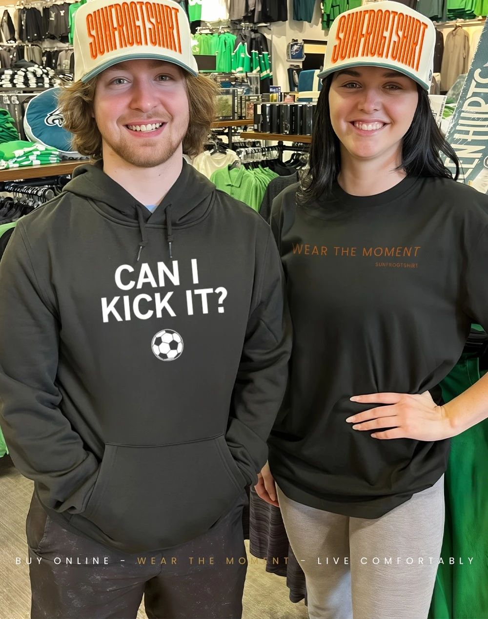 Can I Kick It Soccer shirt