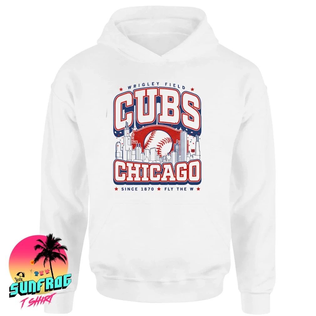 Chicago Cubs Wrigley Field Max Collegiate Since 1870 shirt