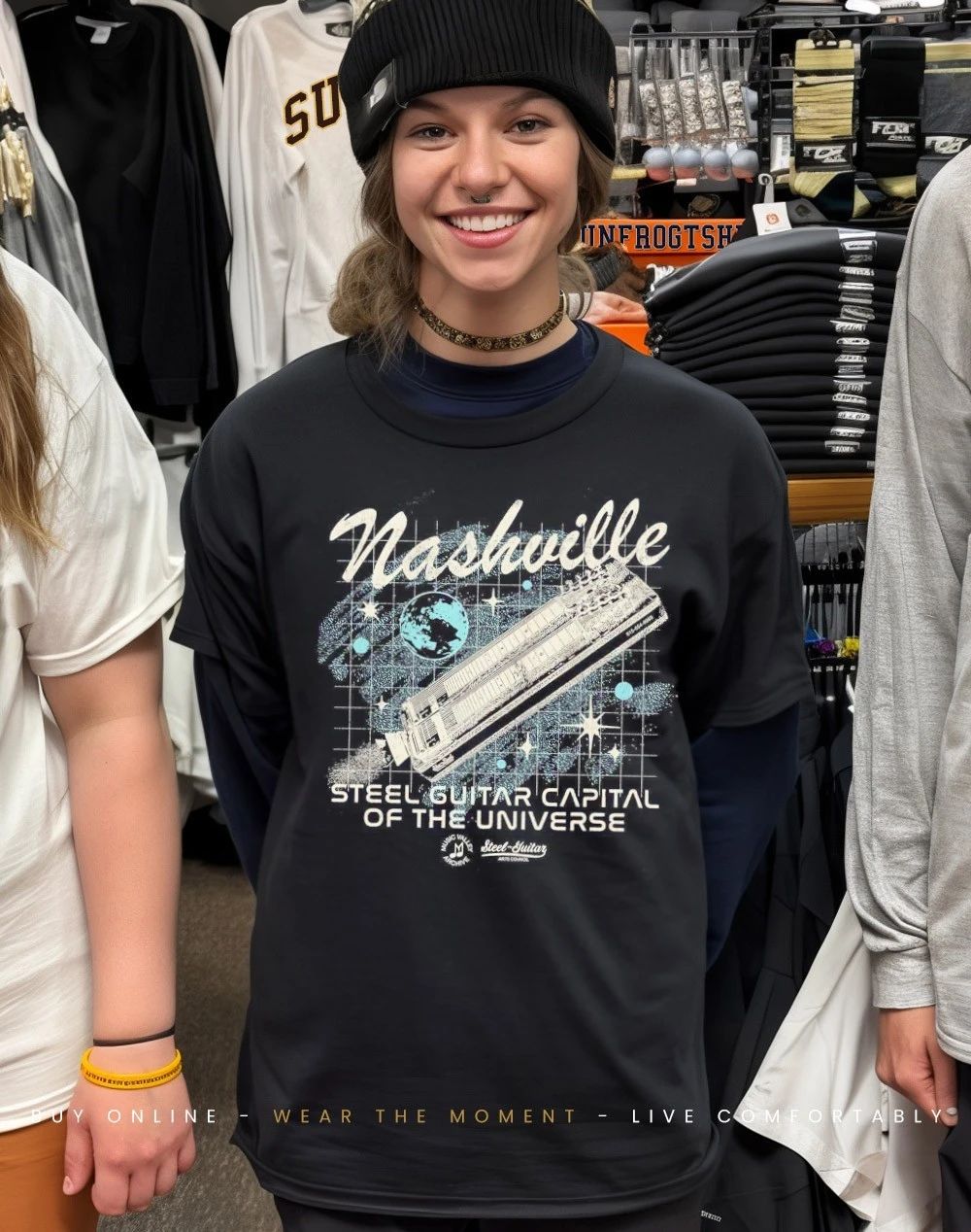 Nashville Steel Guitar Capital of the Universe shirt