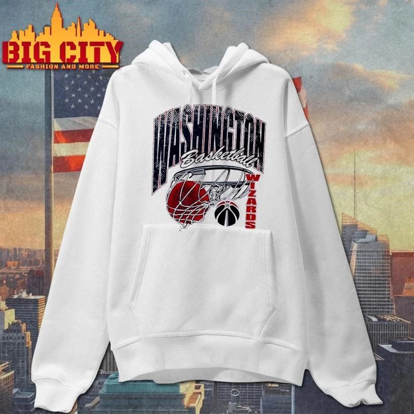 Original Washington Wizards Basketball Script Swish shirt