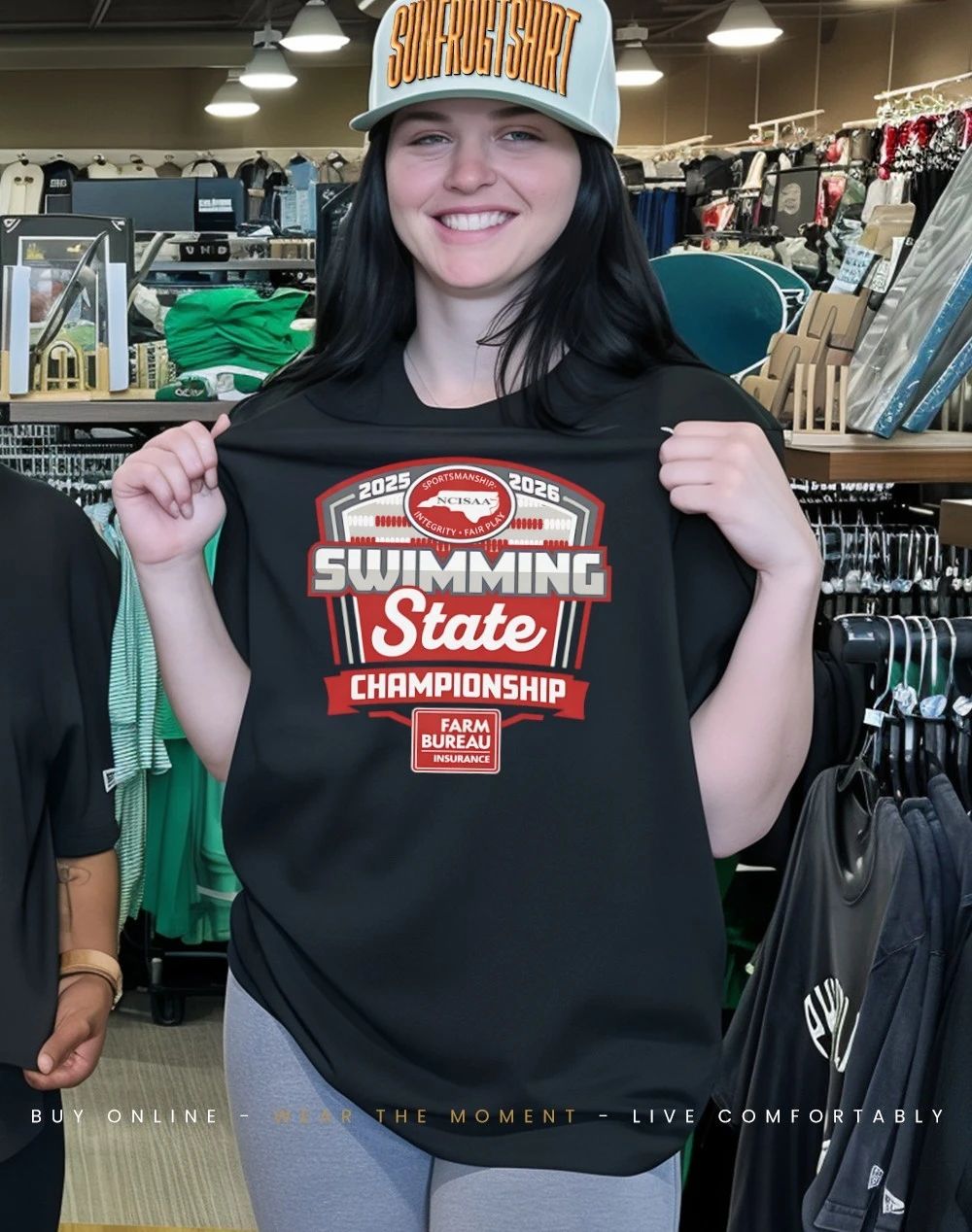 2025-2026 Ncisaa Swimming State Championship shirt