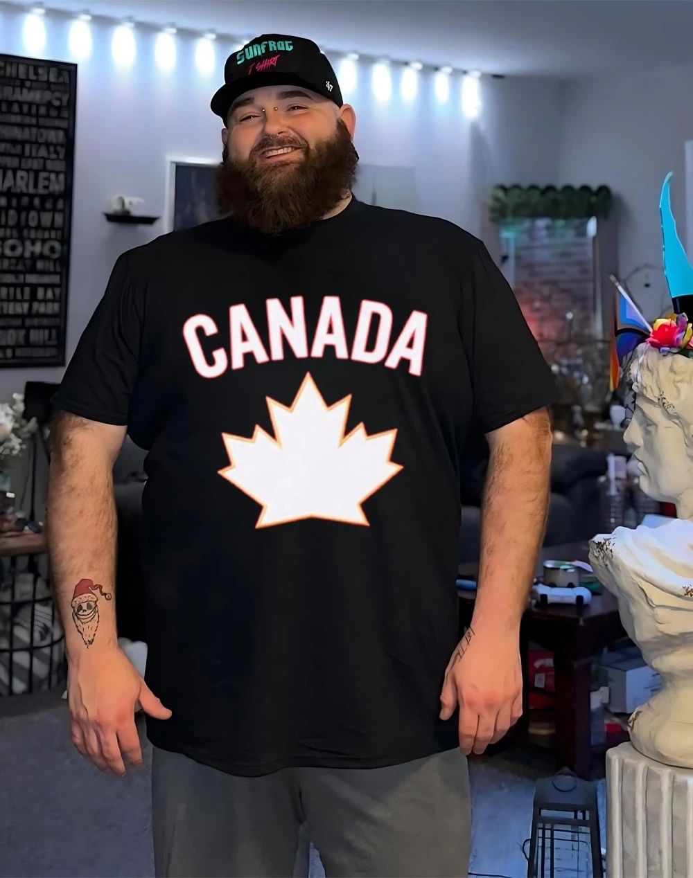 Team Canada Rocking World Baseball shirt