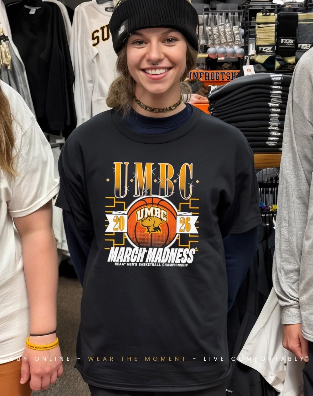 UMBC Retrievers MBB 2026 March Madness logo shirt