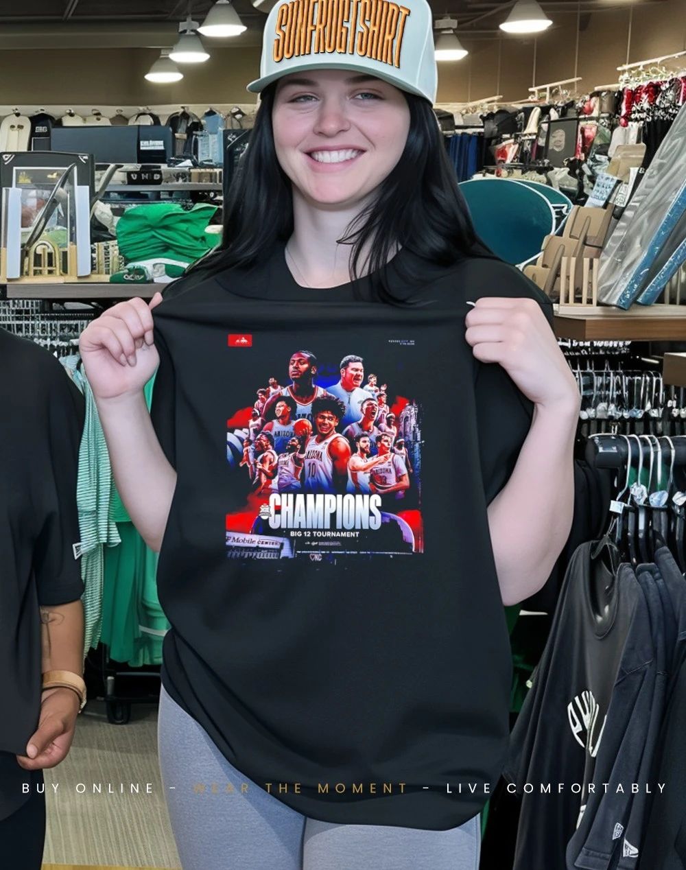 Arizona Wildcats Men’s Basketball 2026 Big 12 Tournament Champions Poster shirt