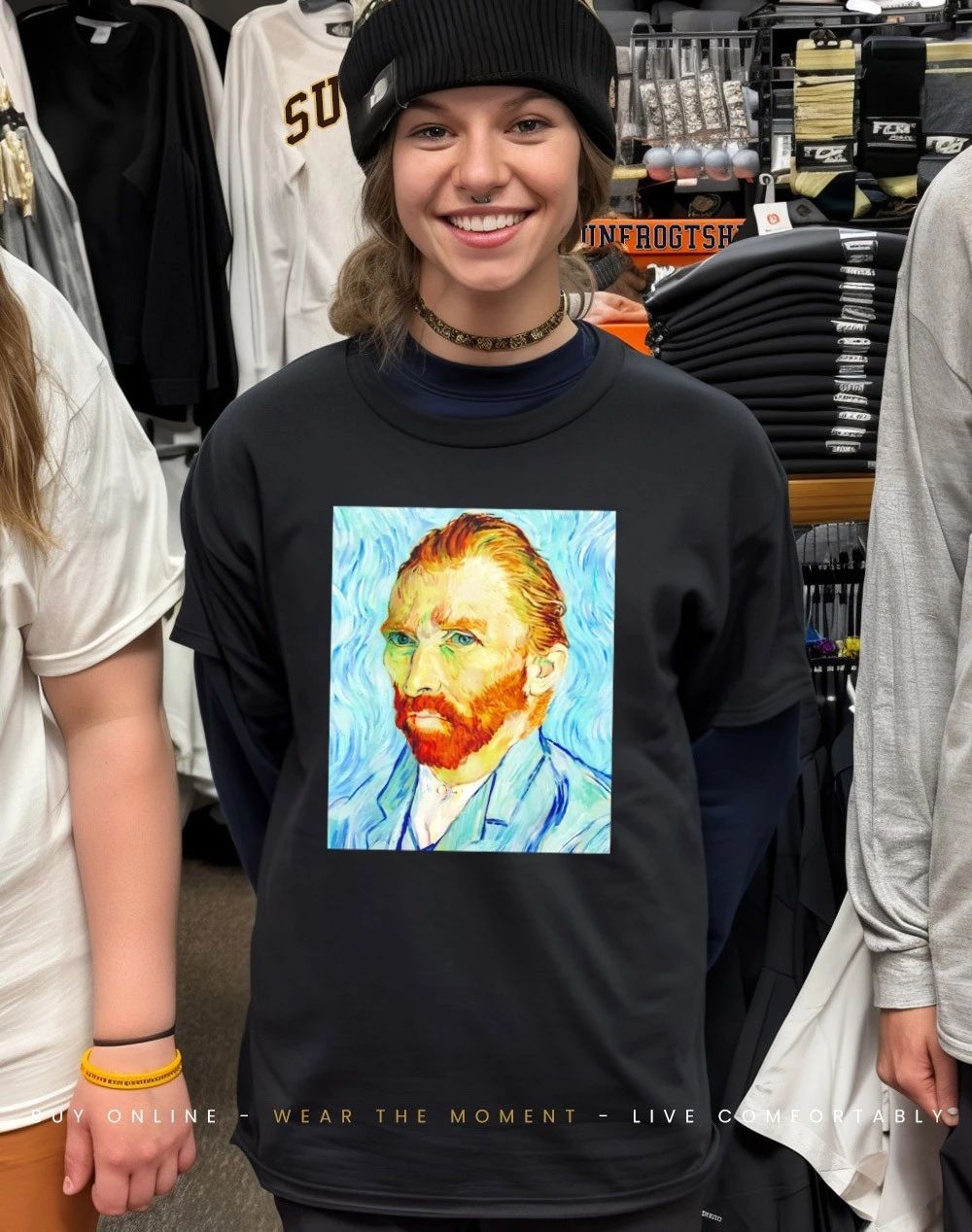 Van Gogh Self Portrait shirt