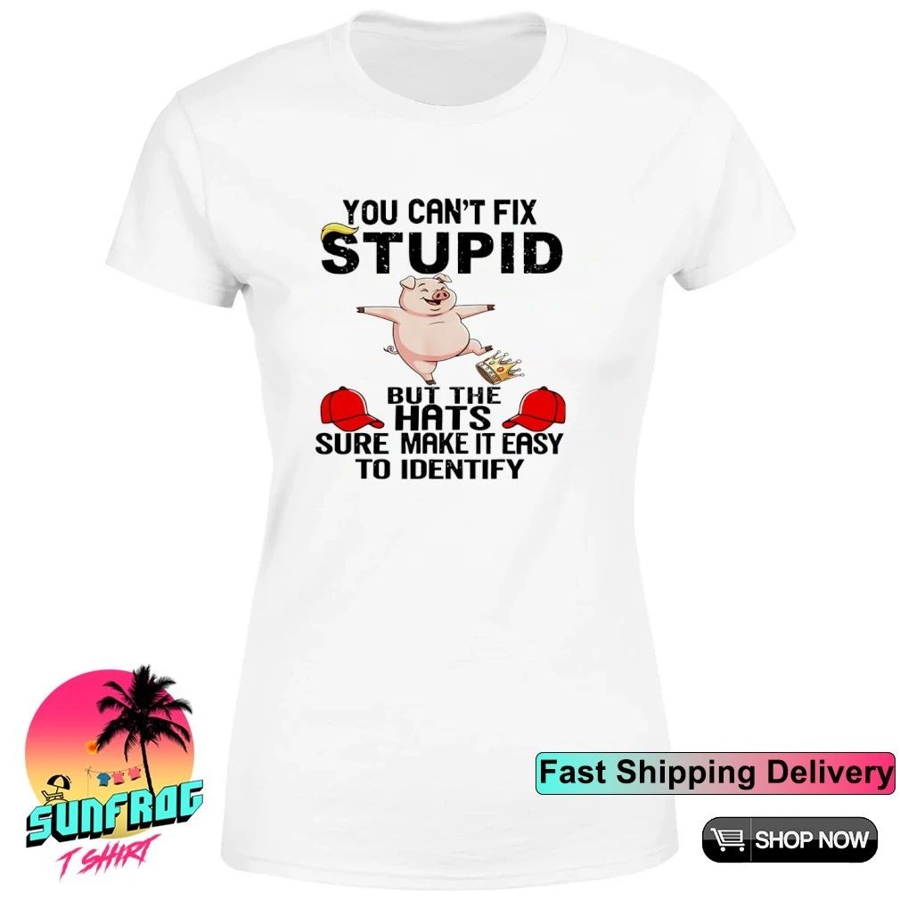 You can’t fix stupid but the hats sure make it easy to identify shirt
