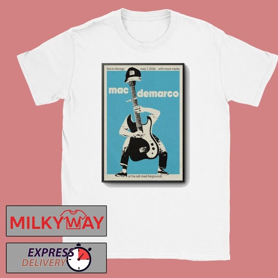 Mac Demarco Chicago IL 5 7 2026 Poster shirt