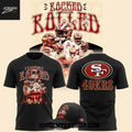 San Francisco 49er Rocked And Rolled Win Win Win 2025 Shirt