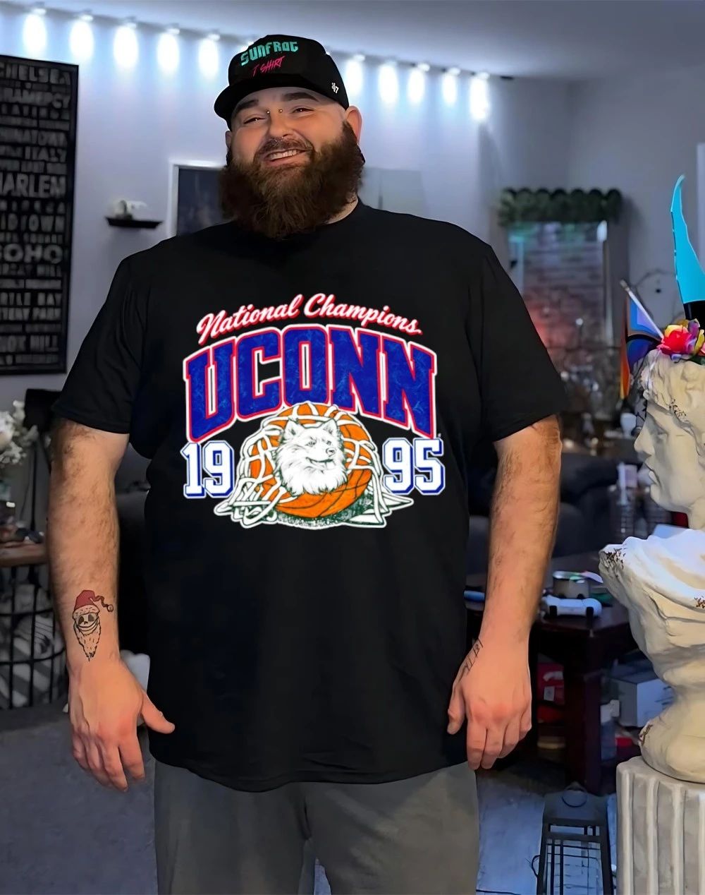 Uconn Huskies 1995 Basketball Champions vintage shirt