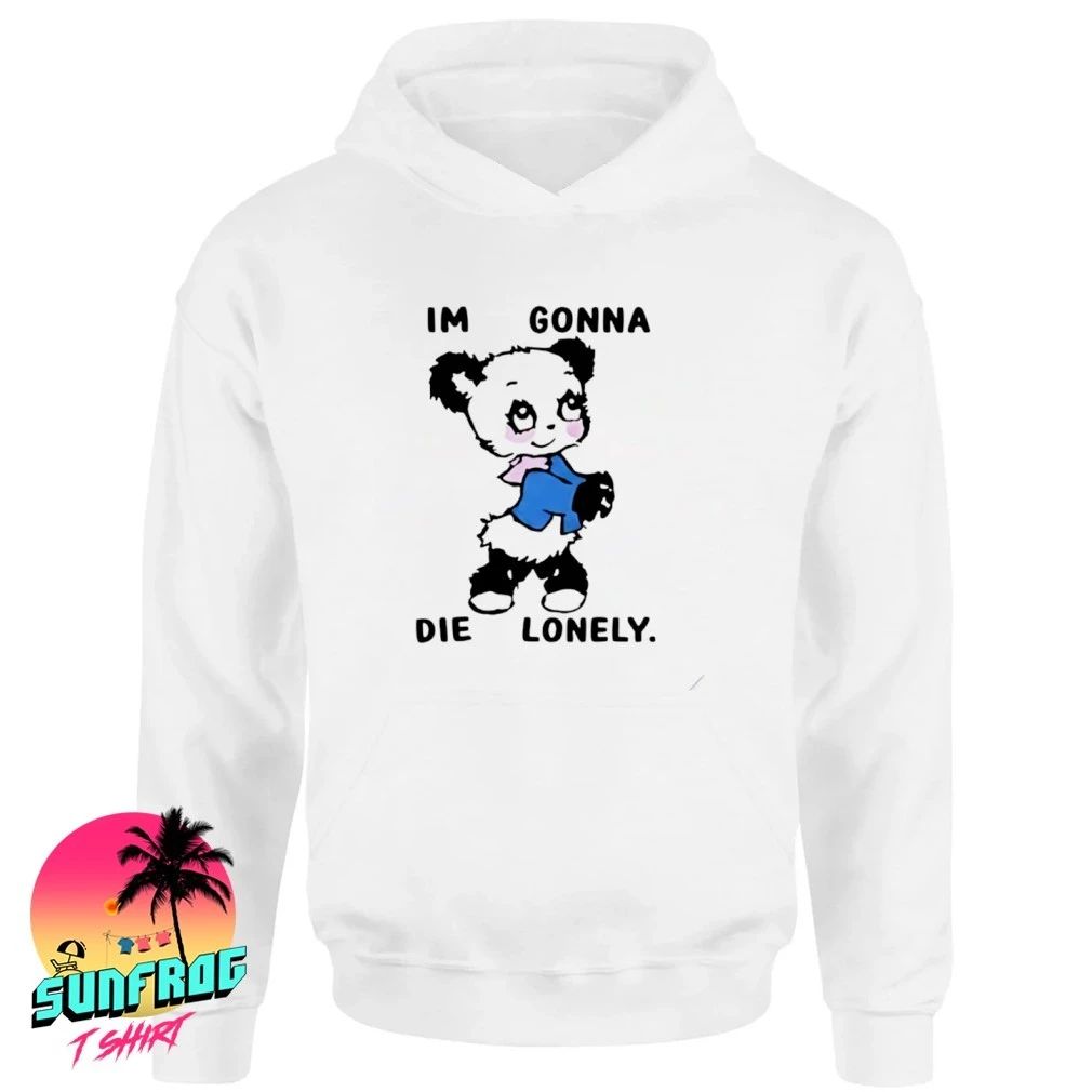 I’m Gonna Die Lonely Kawaii Panda Aesthetic Graphic shirt
