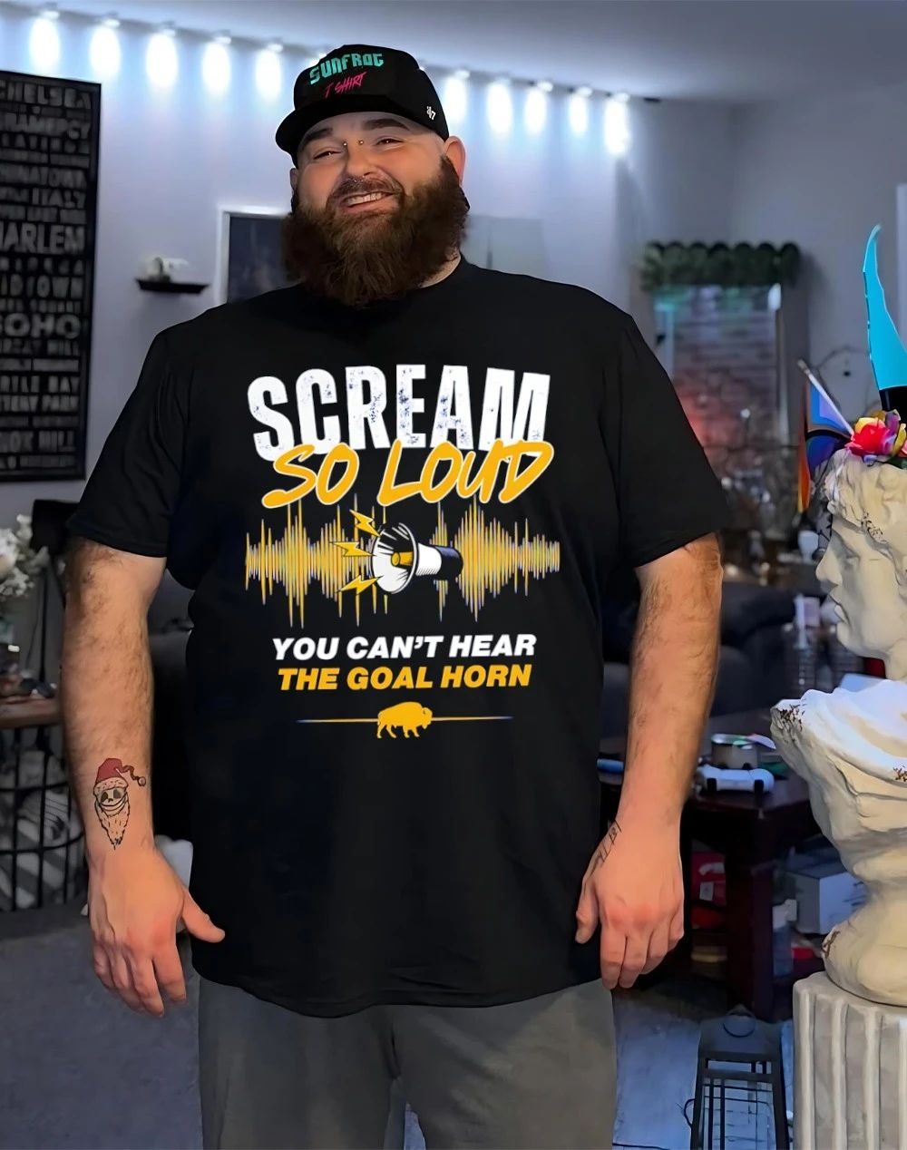 Scream So Loud you can’t hear the goal horn Buffalo Sabers shirt