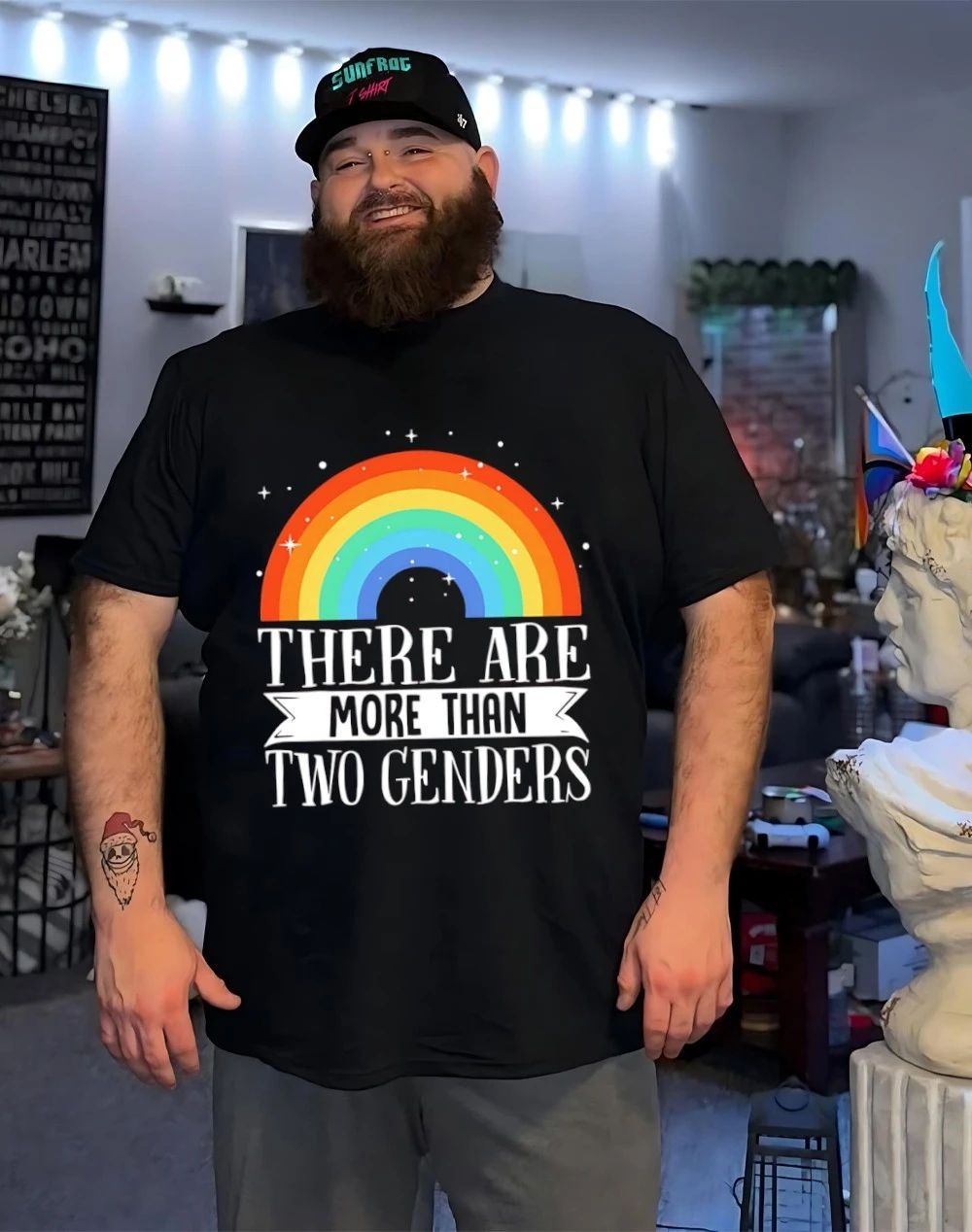 There are more than two genders rainbow shirt
