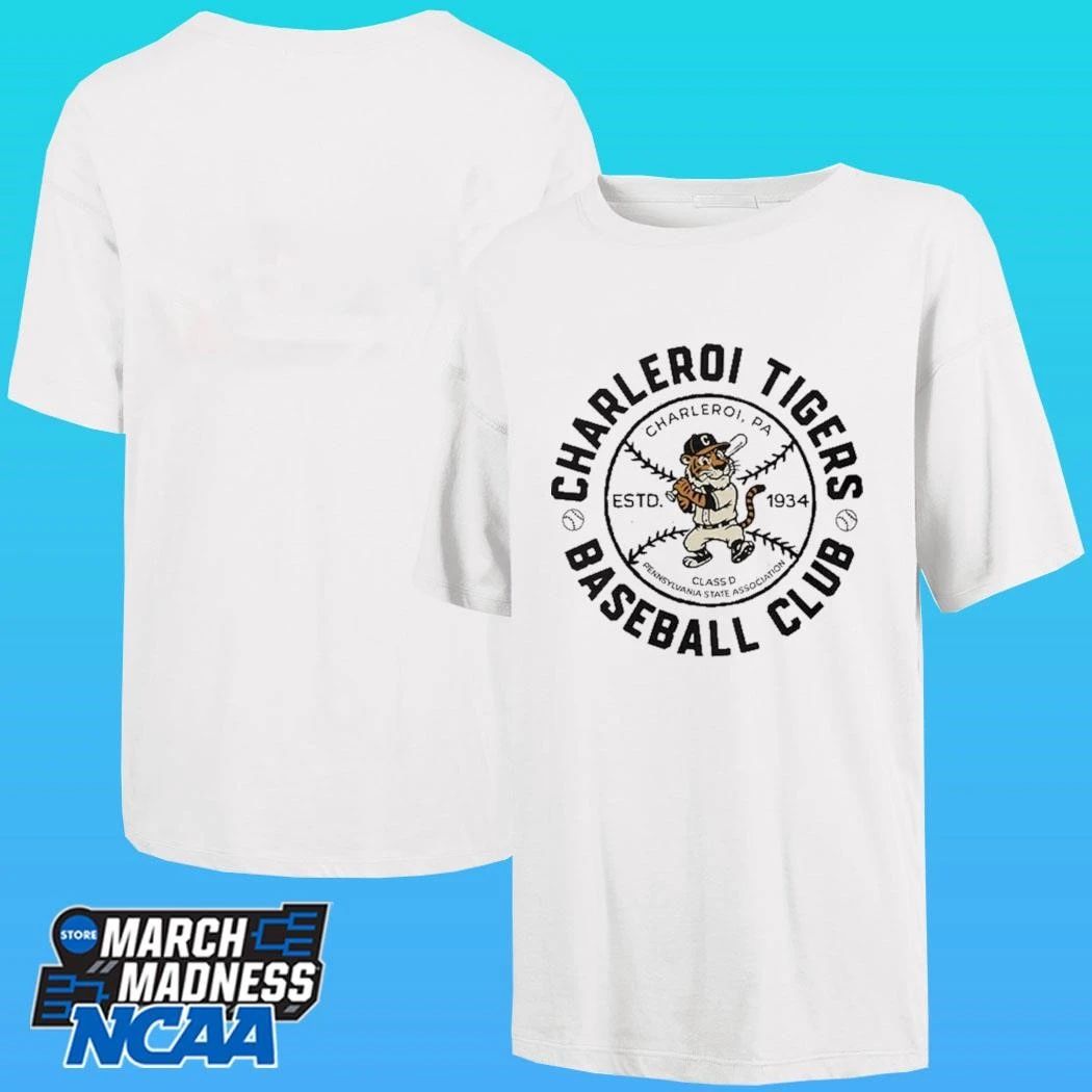 Charleroi Tigers Baseball Club Estd 1934 Shirt