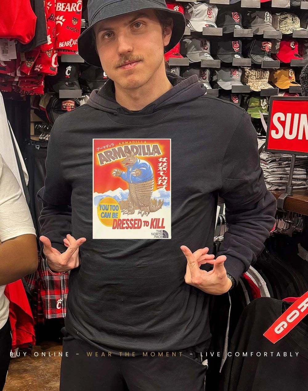 Armadilla Dressed To Kill Shirt