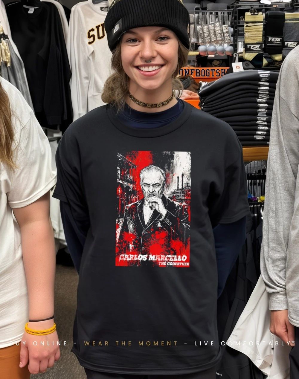 Carlos Marcello the Godfather I have the unions shirt