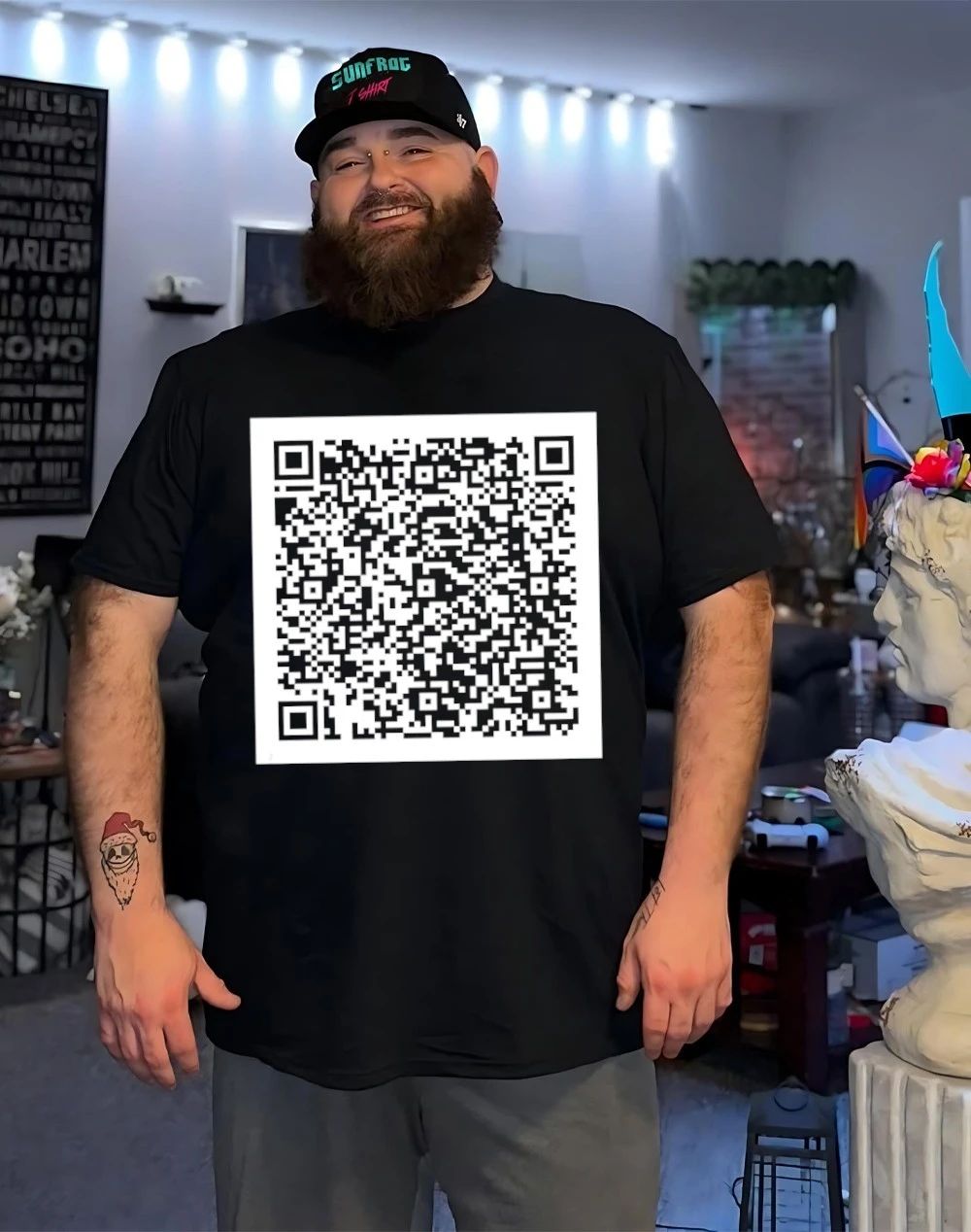 Early Life Crisis Nettspend Qr Code shirt