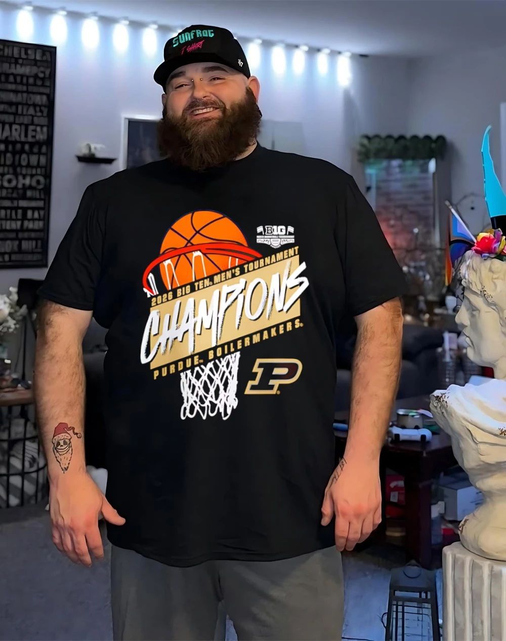 Purdue Boilermakers 2026 Big Ten Men’s Basketball Tournament Champions classic shirt