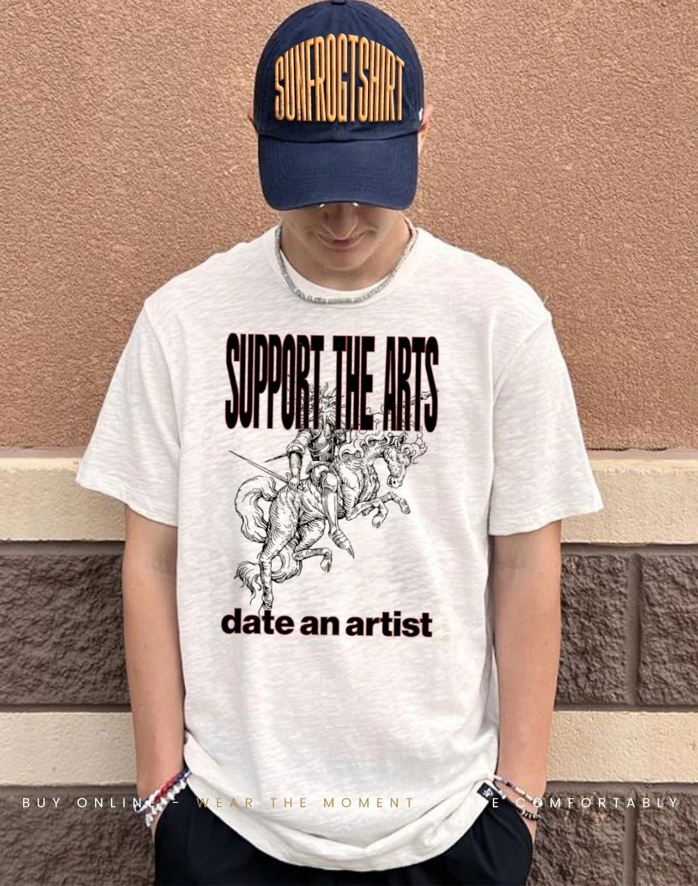 Support the arts date an artist shirt