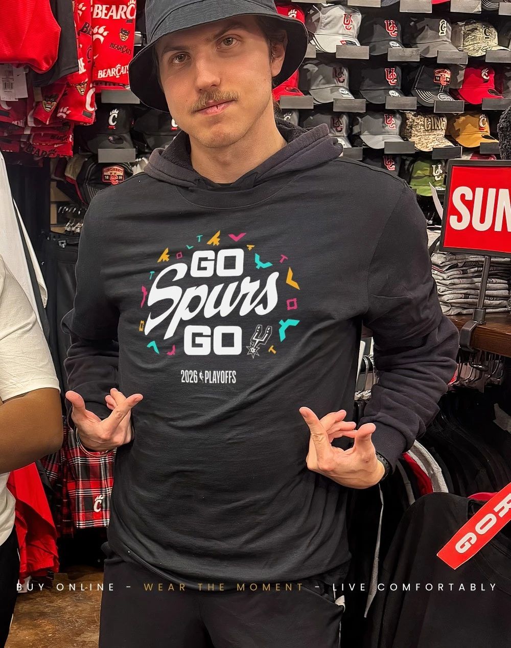 San Antonio Spurs 2026 NBA Playoffs GO SPURS GO shirt