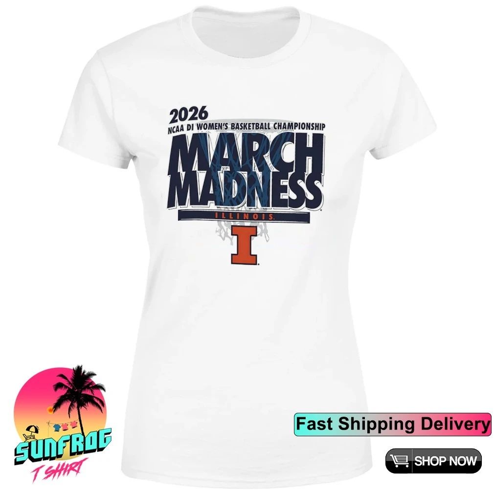 Illinois Basketball 2026 NCAA DI Women’s Basketball Championship March Madness shirt