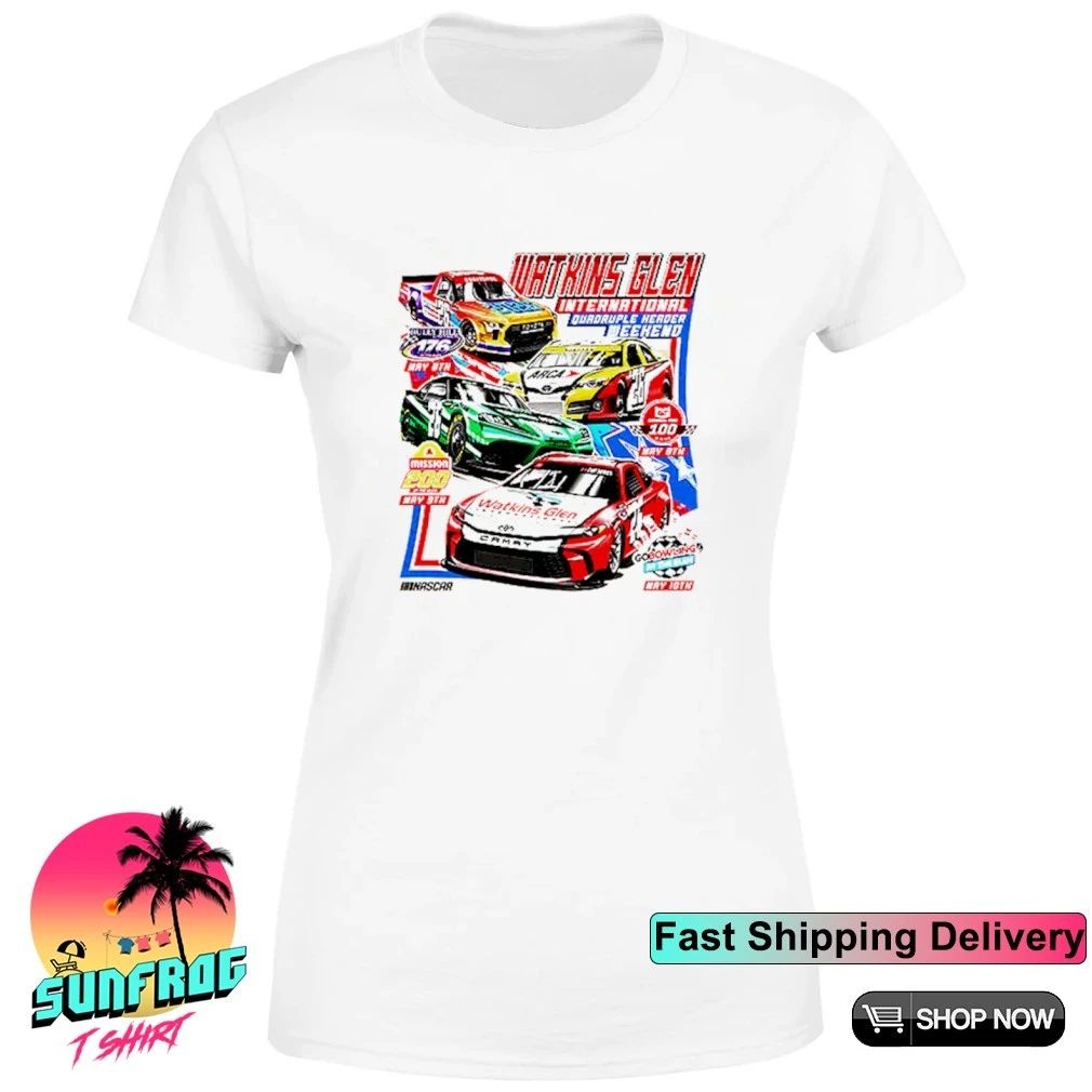 2026 Watkins Glen International Quadruple Header graphic shirt