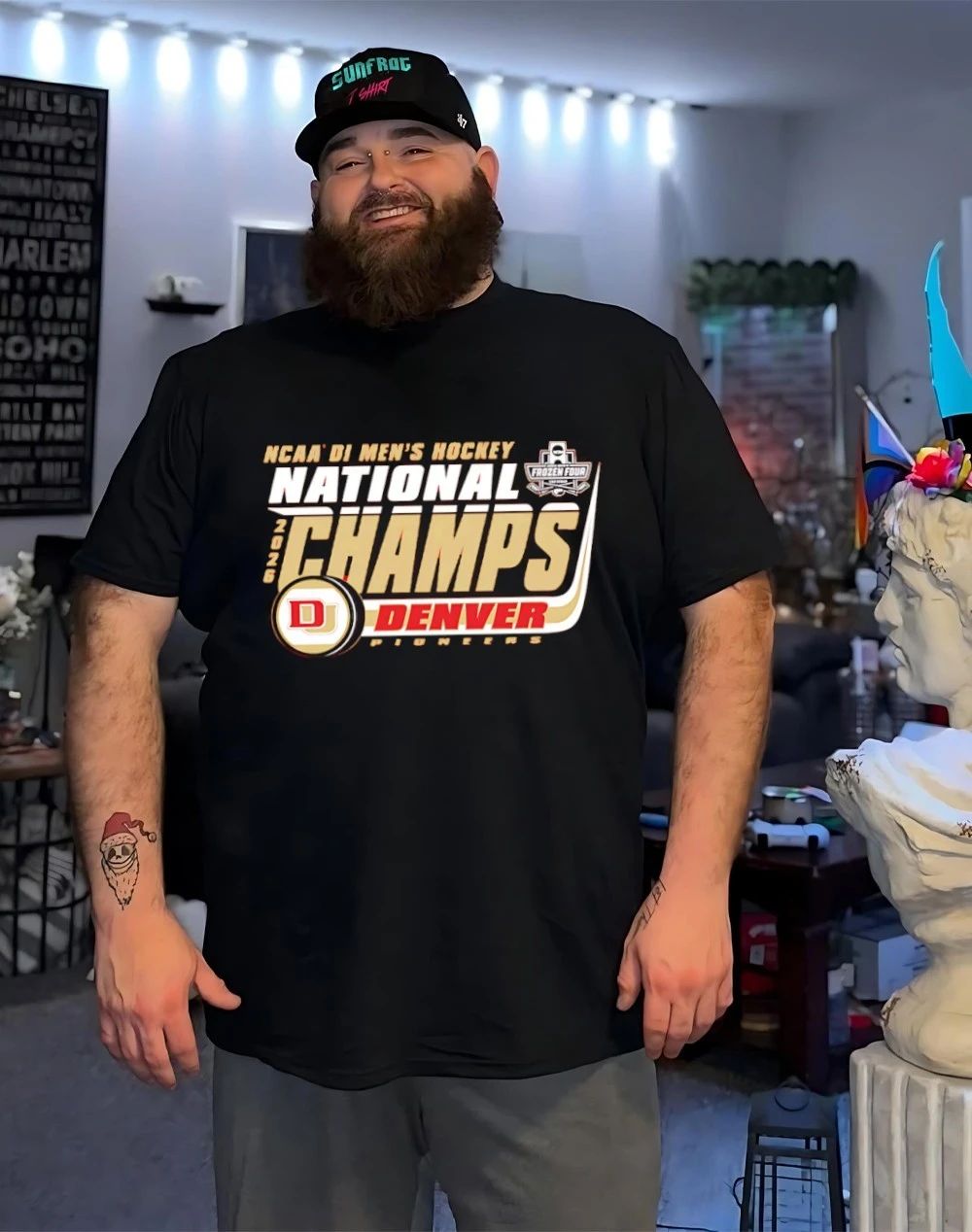 Denver Pioneers 2026 NCAA Frozen Four Men’s Ice Hockey National Champions Bracket shirt