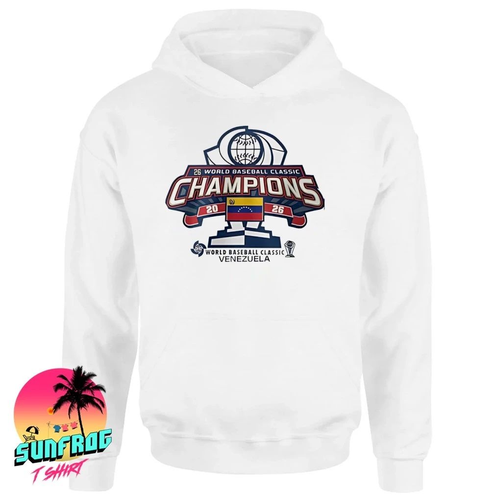 Venezuela World Baseball Classic 2026 Champions logo shirt