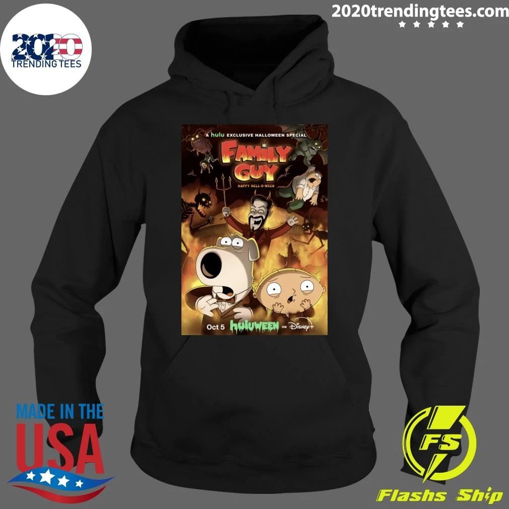 A Hulu Exclusive Halloween Special Family Guy Happy Hell-O-Ween Shirt
