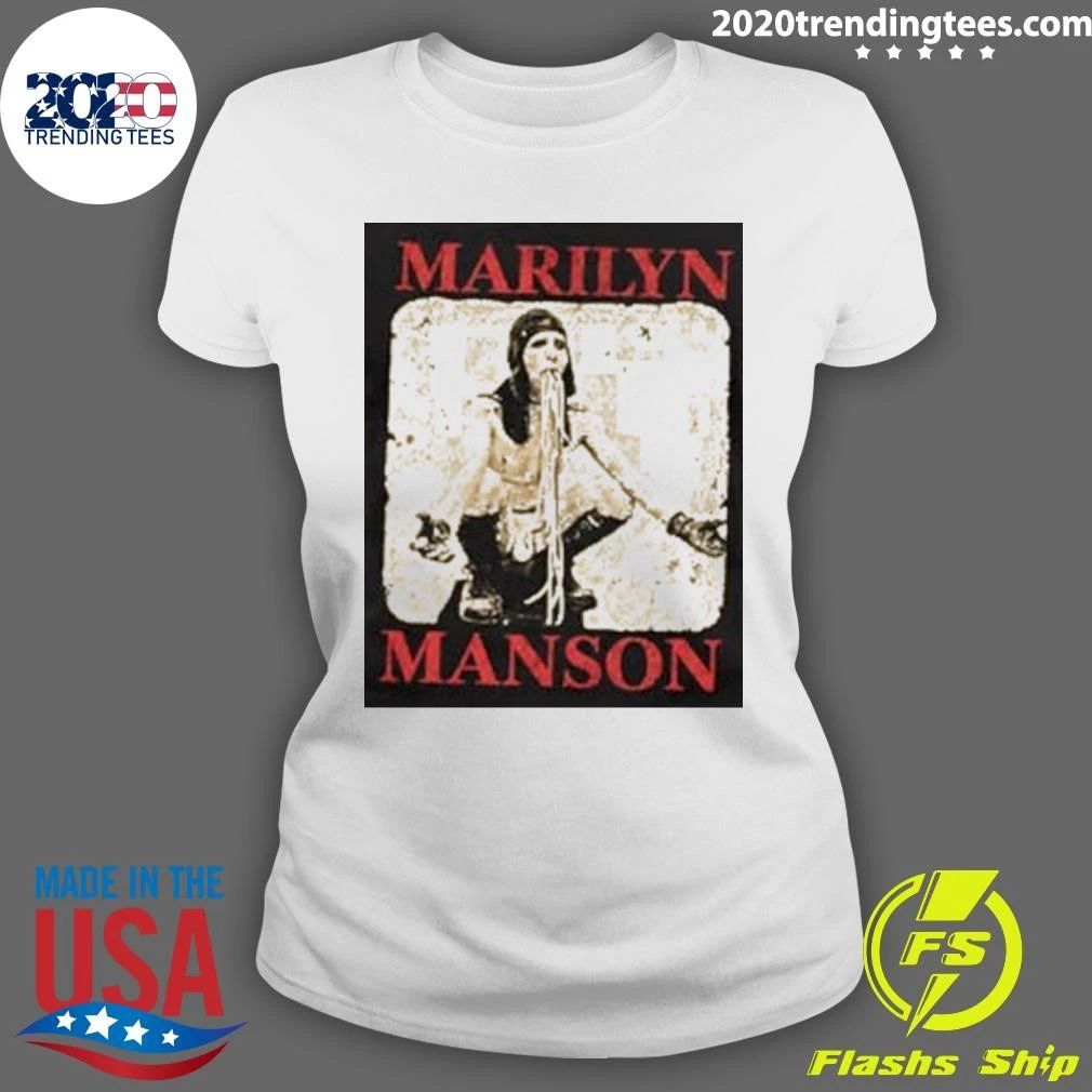 Marilyn Manson Merch 30th Anniversary Antichrist Superstar US Tour 2026 Vintage Shirt