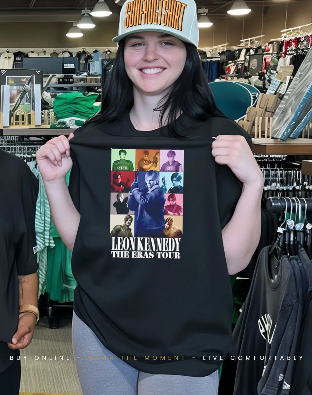 Leon Kennedy The Eras Tour shirt