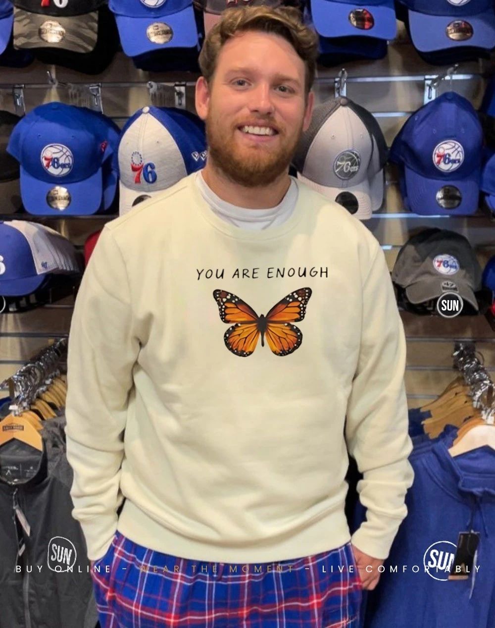 Charlotte Flair You Are Enough Butterfly Affirmations shirt