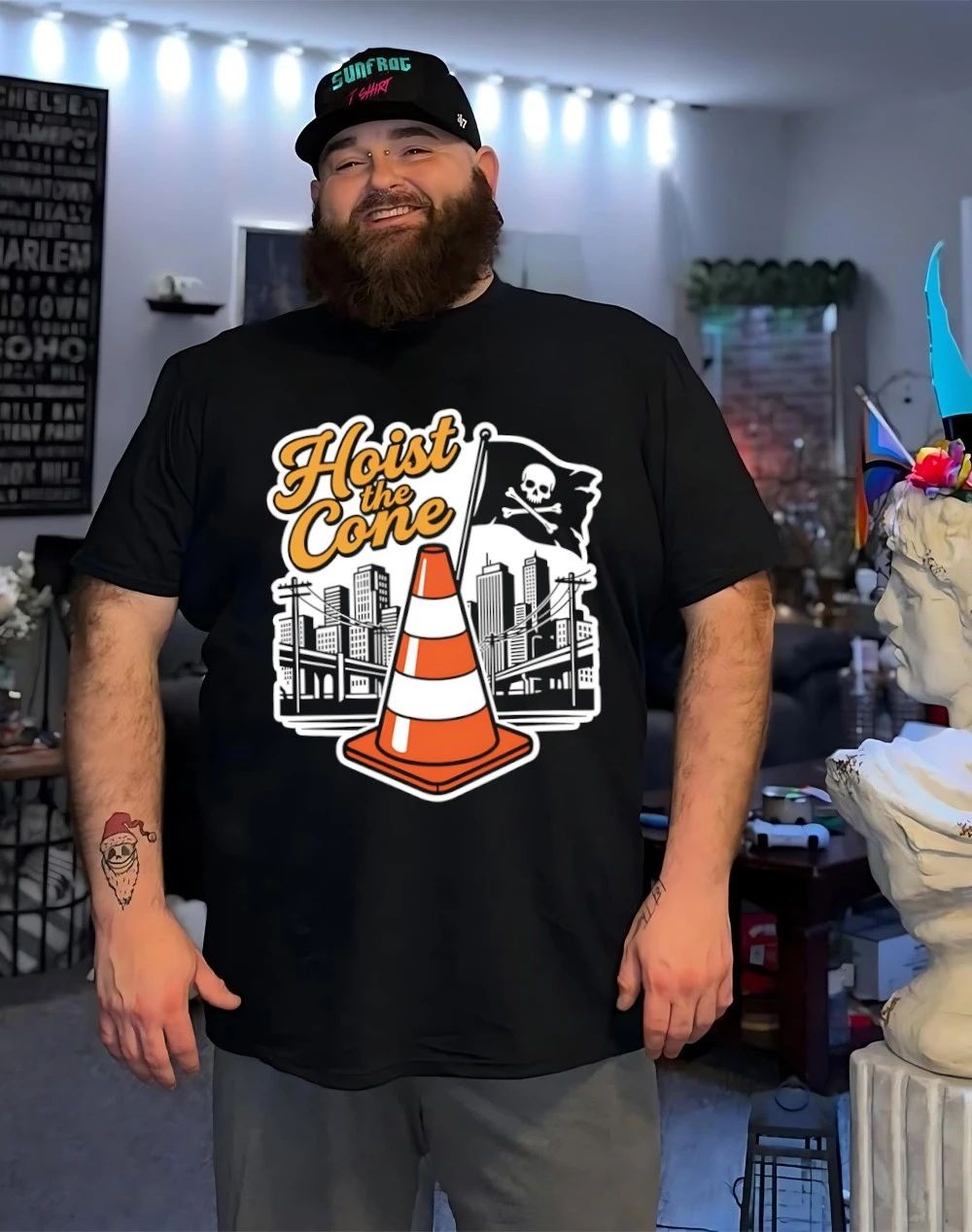 Hoist The Cone Pittsburgh Baseball graphic shirt