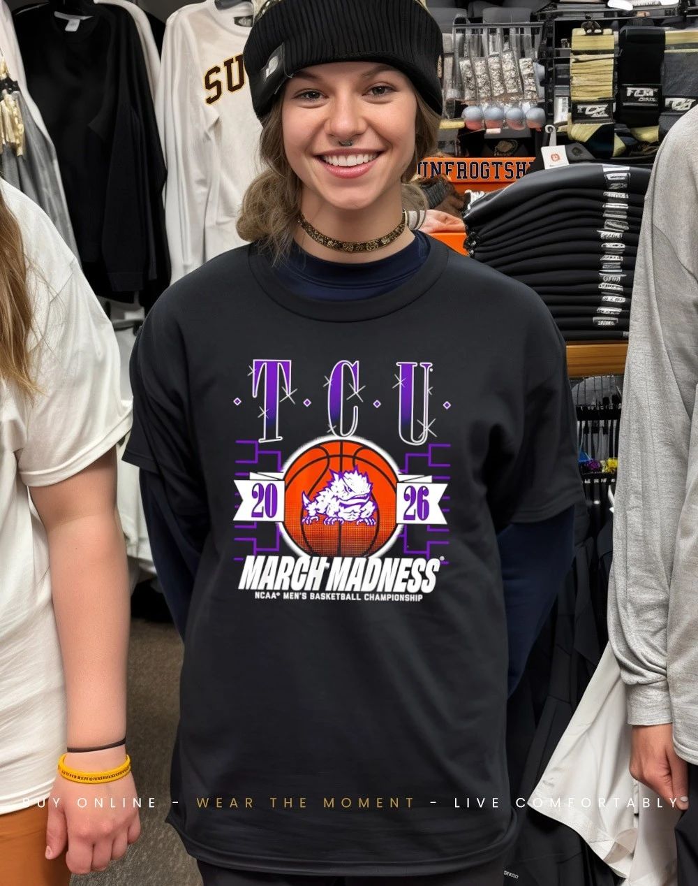 TCU Horned Frogs MBB 2026 March Madness logo shirt