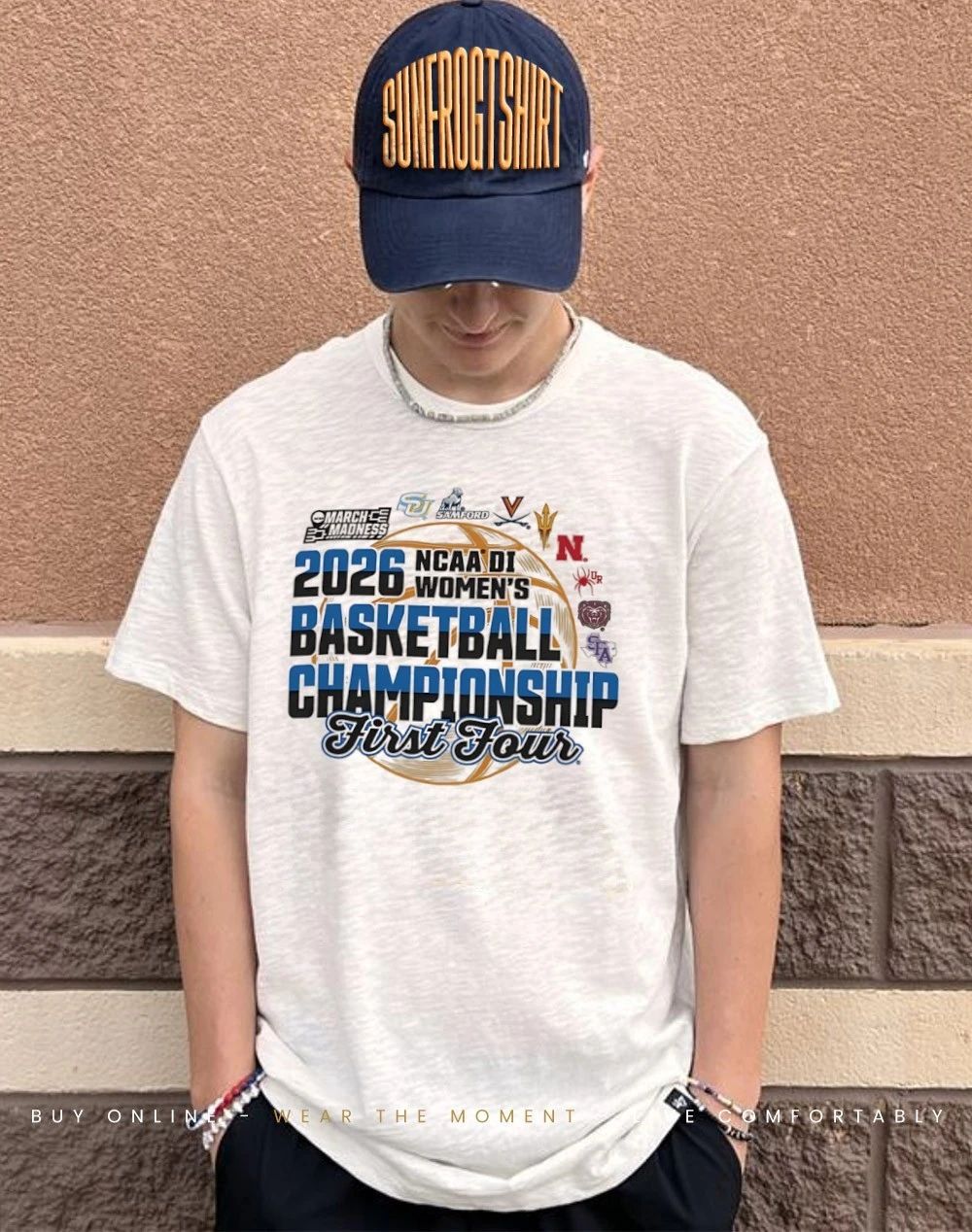 March Madness 2026 NCAA Division I Women’s Basketball Championship First Four shirt