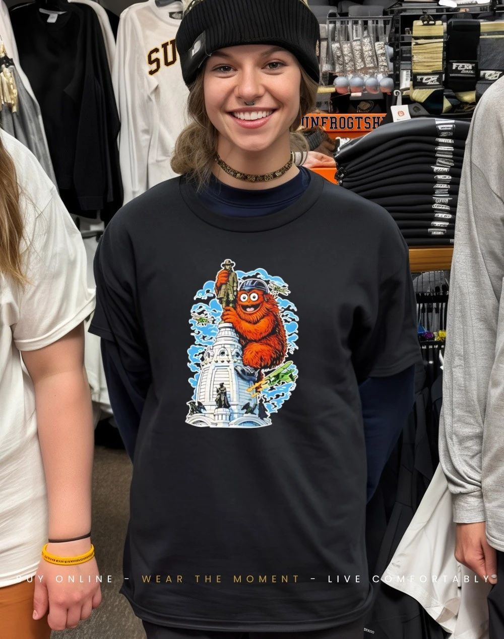 Gritty Kong Philadelphia Flyers hockey shirt