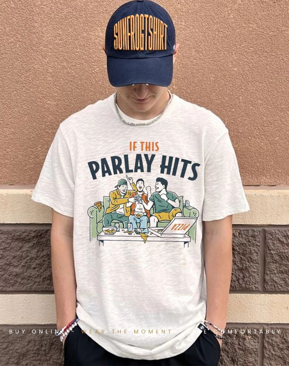 Couch gambling parlay if this parlay hits shirt
