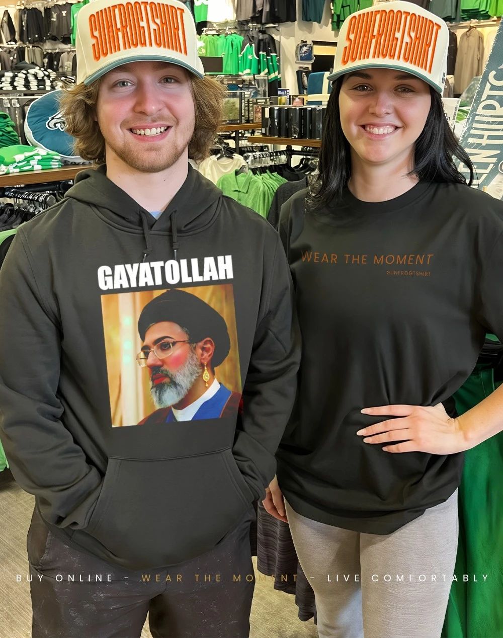 Mojtaba Khamenei Gayatollah gay meme shirt